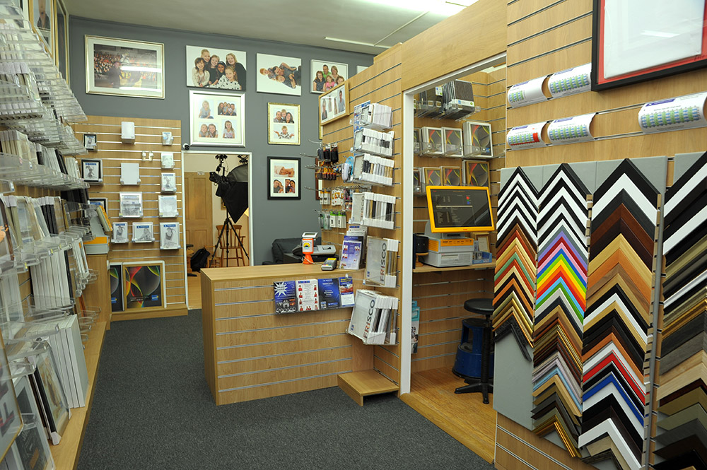 Our Framing Shop in Fleet